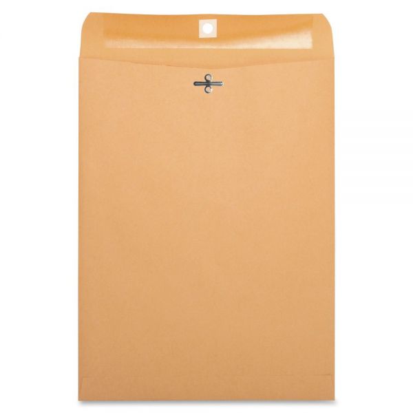BSN36663 Business Source Gummed 9" x 12" Clasp Envelopes