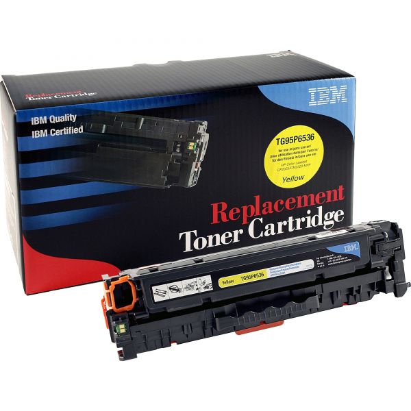 IBMTG95P6536 IBM Remanufactured HP CC532A Yellow Toner Cartridge
