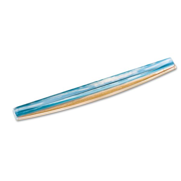 FEL9179401 Fellowes Gel Keyboard Wrist Rest w/Microban Protection, 18 9/16 x 2 5/16, Sandy Beach