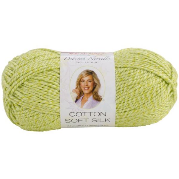 NOTM062493 Deborah Norville Cotton Soft Silk Yarn - Lime