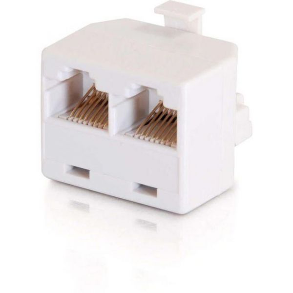 SYNX2436904 C2G RJ45 8-pin Modular T-Adapter