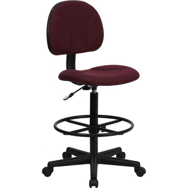 FHFBT659BYGG Flash Furniture Ergonomic Drafting Chair