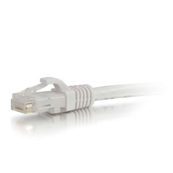 SYNX1773681 14ft Cat5e Snagless Unshielded (UTP) Network Patch Cable - White