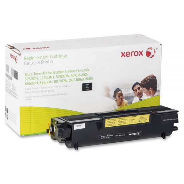 XER006R01418 Xerox Remanufactured Brother TN-580 Black Toner Cartridge