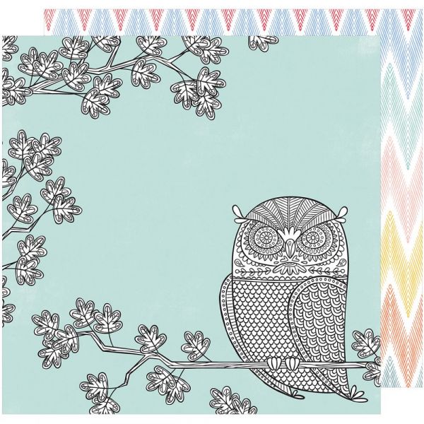 NOTM420606 Amy Tan Oh Happy Life Double-Sided Cardstock 12"X12"