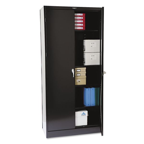 TNN1870BK Tennsco 78" High Deluxe Cabinet, 36w x 18d x 78h, Black