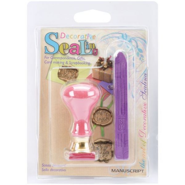 NOTM270298 Decorative Resin Seal W/Purple Wax