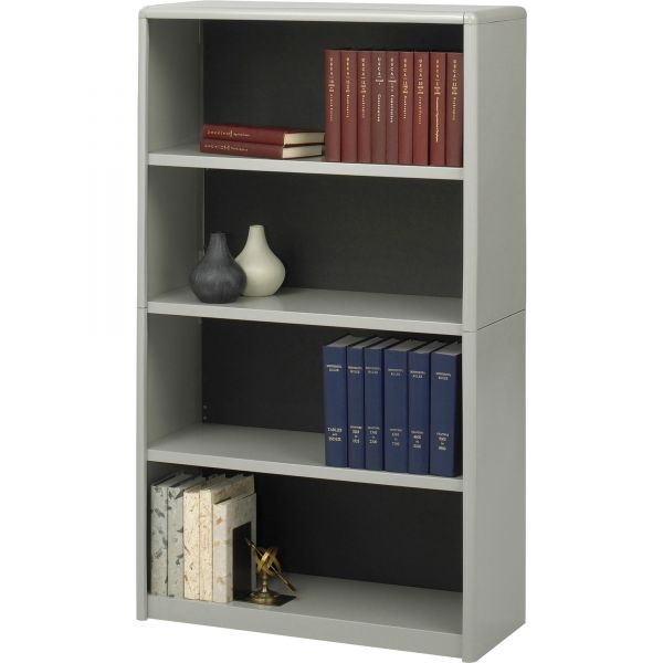 SAF7172GR Safco ValueMate Economy 4-Shelf Steel Bookcase