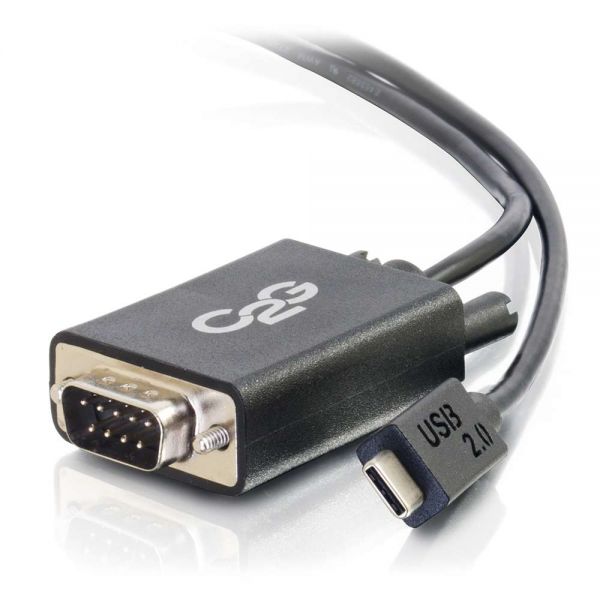 SYNX4302041 C2G USB 2.0 USB-C to DB9 Serial RS232 Adapter Cable