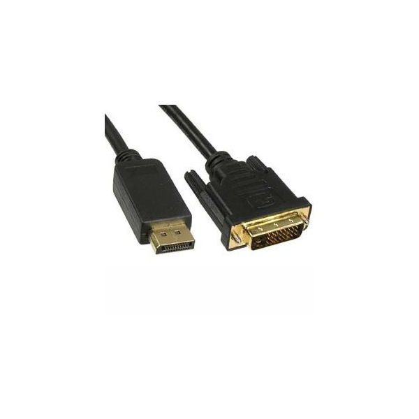 SYNX3595388 Unirise 3ft DVI-Digital Dual link to Displayport, Male - Male