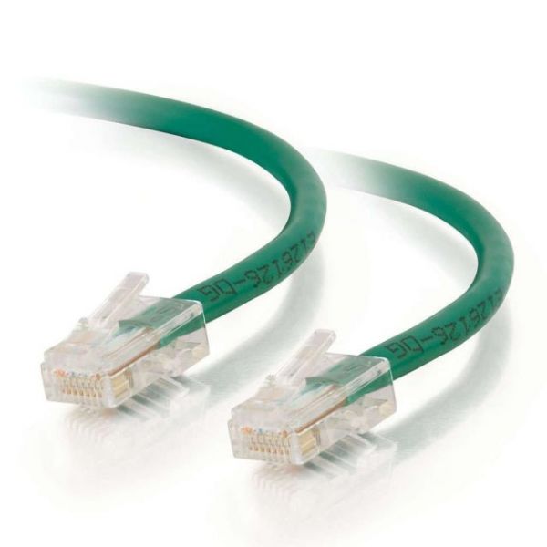 SYNX1773731 10ft Cat5e Non-Booted Unshielded (UTP) Network Patch Cable - Green