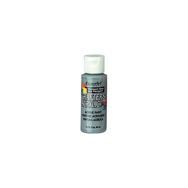 NOTM135519 Deco Art Crafter's Acrylic Westport Grey Acrylic Paint