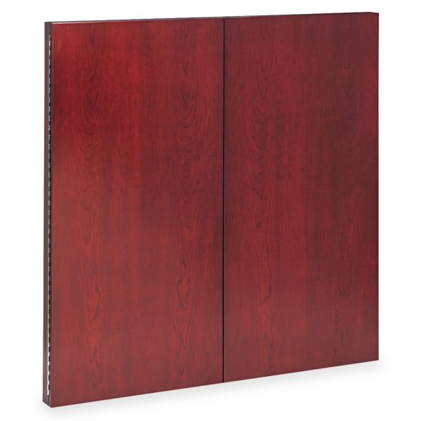 MLNCTMBCRY Mayline Corsica Series Veneer Dry Erase Presentation Board, 48 x 48, Sierra Cherry Frame
