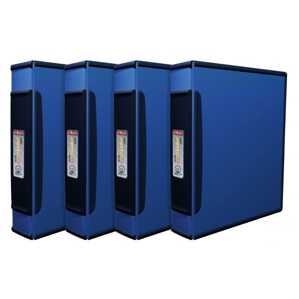 STX22431U04C Storex 1.5" DuraGrip Binder - Blue (Case of 4)