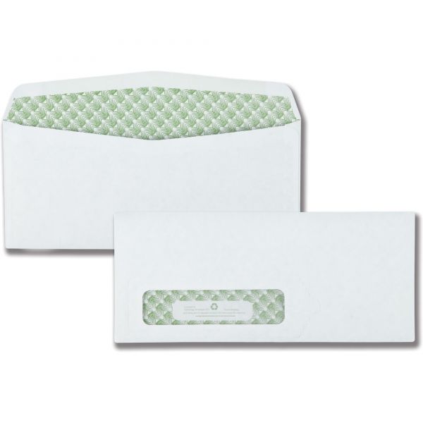 QUA90077 Quality Park Sugarcane Paper Window Envelopes