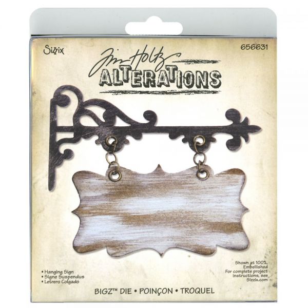 NOTM432829 Sizzix Bigz Die By Tim Holtz 5.5"X6"