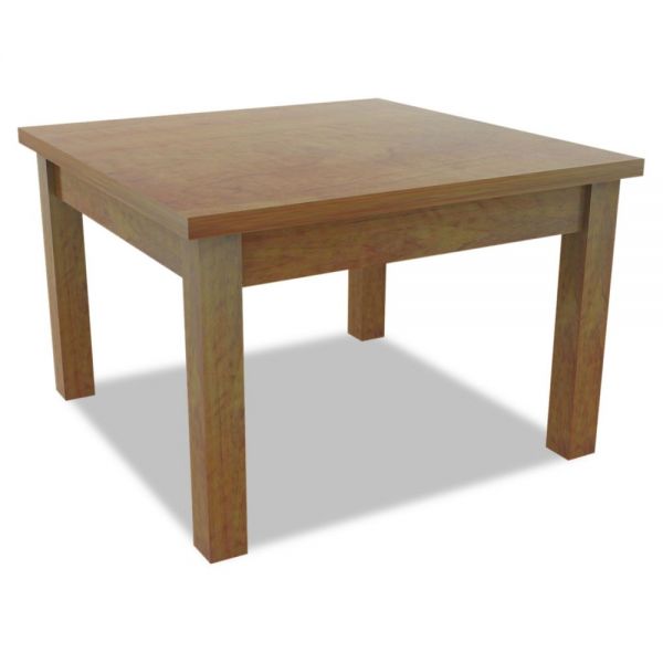 ALEVA7524MC Alera Valencia Occasional Table, Square, 23-5/8 x 23-5/8 x 20-3/8, Medium Cherry
