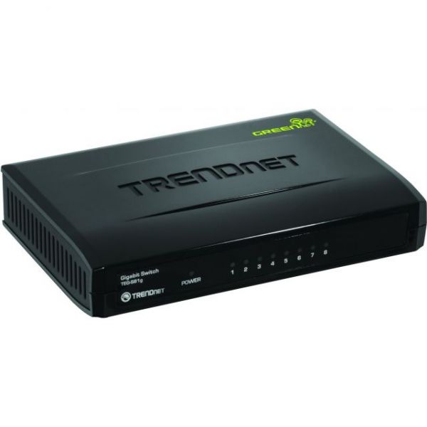 SYNX3690020 TRENDnet 8-Port Gigabit GREENnet Switch