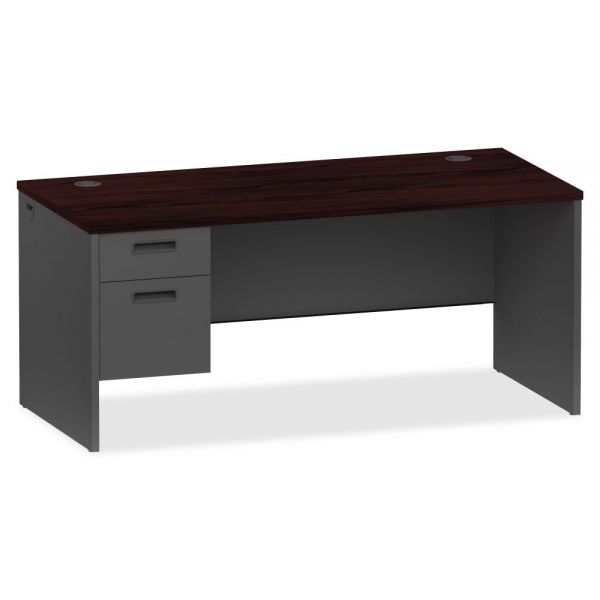 LLR97103 Lorell 97000 Series Modular Left Pedestal Computer Desk