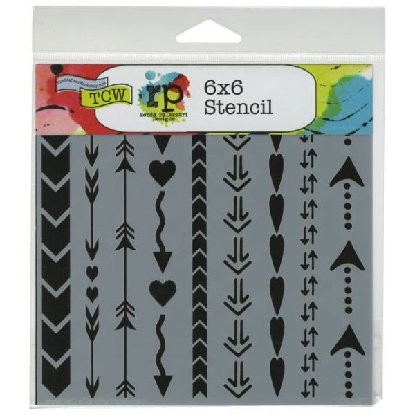 NOTM082854 Crafter's Workshop Template 6"X6"