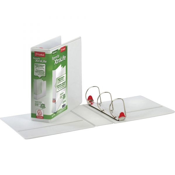 CRD59130 Globe-Weis Speedy XtraLife Locking 3" 3-Ring Binder