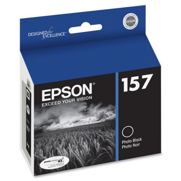 SYNX2978381 Epson UltraChrome K3 157 Photo Black Ink Cartridge (T157120)