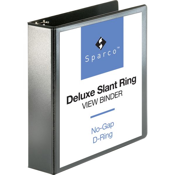 SPR62468 Sparco Deluxe 2" 3-Ring View Binder