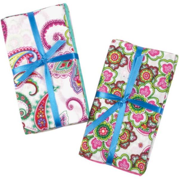 NOTM140797 Punch of Paisley Precut Bundle 18"X21" 5/Pkg