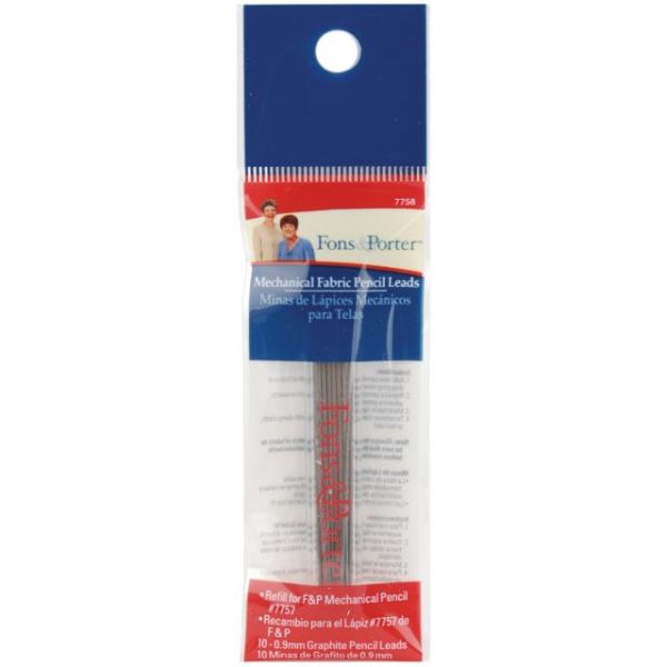 NOTM086794 Fons & Porter Mechanical Fabric Pencil Lead Refill 10/Pkg