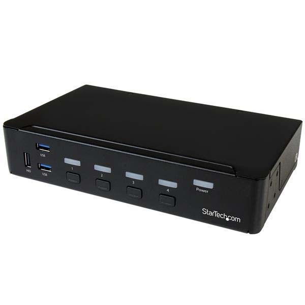 SYNX4582762 StarTech.com 4-Port HDMI KVM Switch - Built-in USB 3.0 Hub for Peripheral Devices - 1080p
