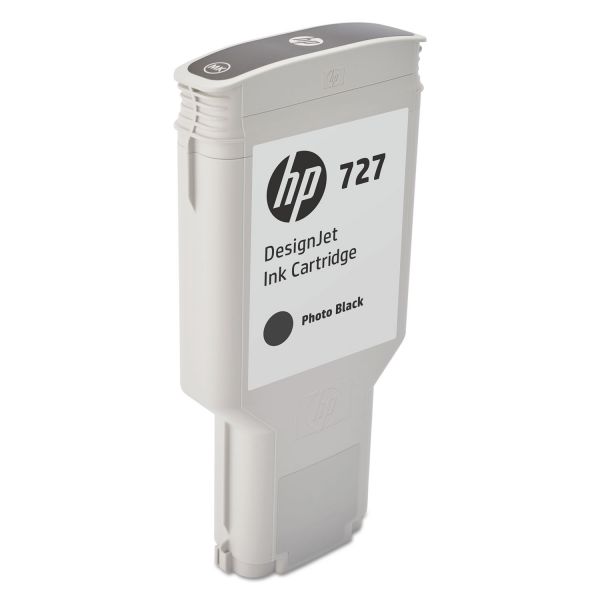 HEWF9J79A HP 727 (F9J79A) Photo Black Original Ink Cartridge, 300 mL