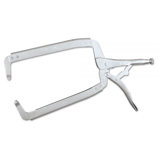 VSE18R IRWIN Original Long-Reach Locking C-Clamp Pliers, 18" Tool Length, 8" Jaw Capacity