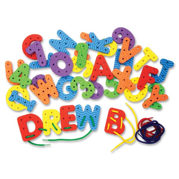 CKC4466 Creativity Street WonderFoam Lacing Letters & Numbers