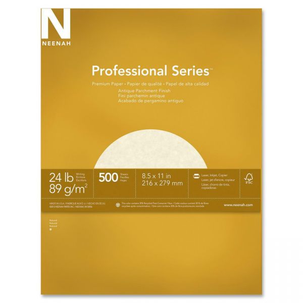 Wausau Paper Astroparche Inkjet, Laser Parchment Paper Natural Recycled 30