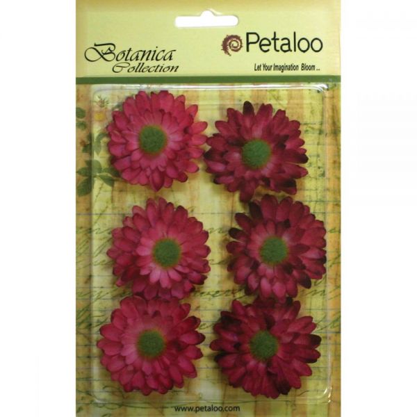 NOTM291244 Botanica Gerbera Daisies 1.75" 6/Pkg