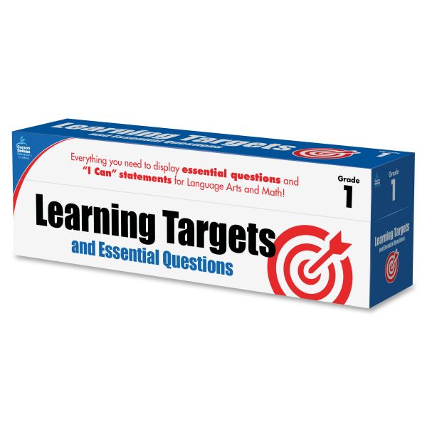 CDP158058 Carson-Dellosa Learning Targets and Essential Questions Pocket Chart Cards