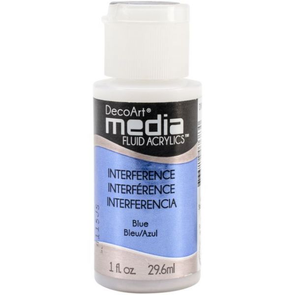 NOTM135452 Deco Art Blue Media Fluid Acrylic