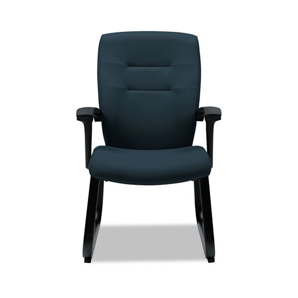 GLB5092BKS106 Global Synopsis Series Guest Arm Chair With Sled Base