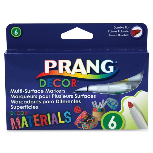 DIX74006 Prang Decor Multi-Surface Markers