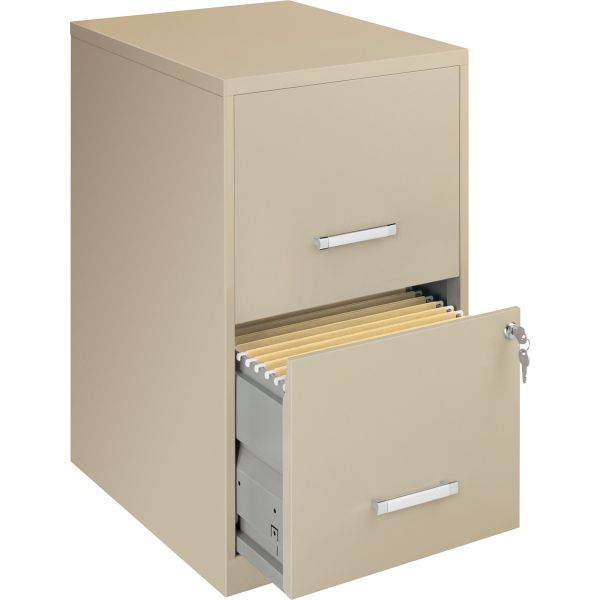 Lorell Soho 2 Drawer Vertical File Cabinet Officesupply Com