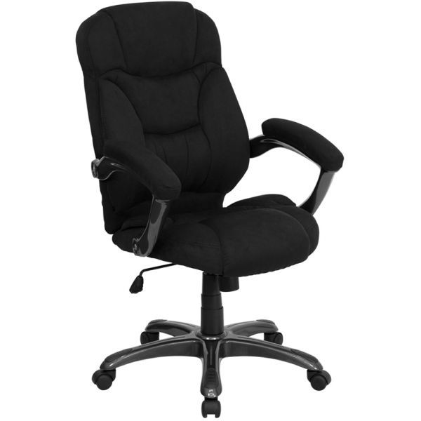 FHFGO725BKGG Flash Furniture High Back Contemporary Executive Swivel Office Chair