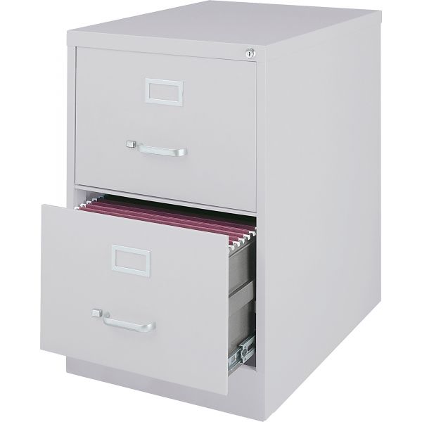 LLR88044 Lorell Commercial Grade 2 Drawer Vertical File Cabinet