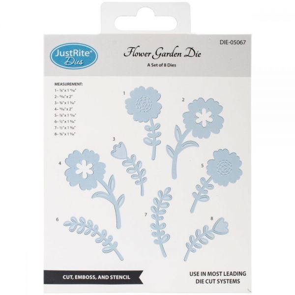 NOTM334672 Justrite Custom Dies 8/Pkg