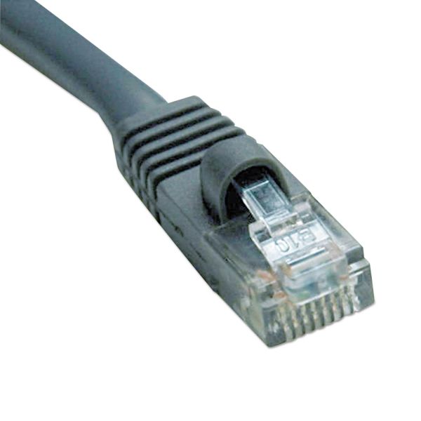 TRPN002100GY Tripp Lite CAT5e Molded Patch Cable, 100 ft., Gray