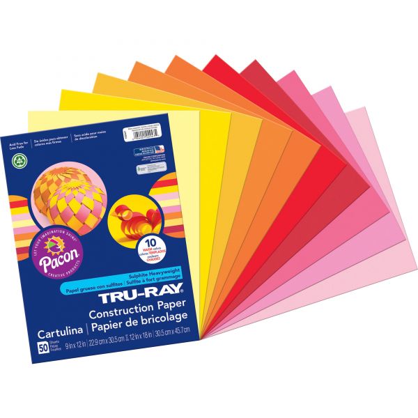 PAC102947 Tru-Ray Construction Paper