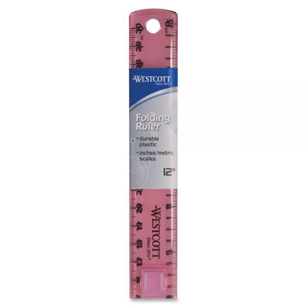 ACM15390 Westcott 12" Folding Ruler