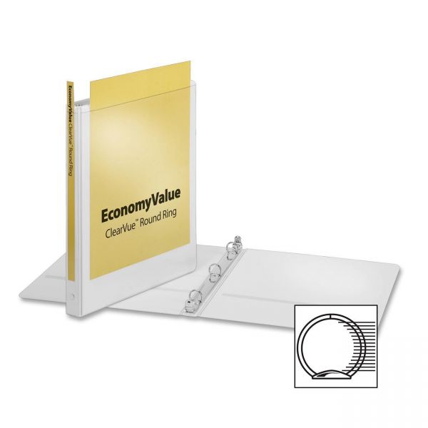 CRD90011 Cardinal EconomyValue 1/2" 3-Ring View Binder