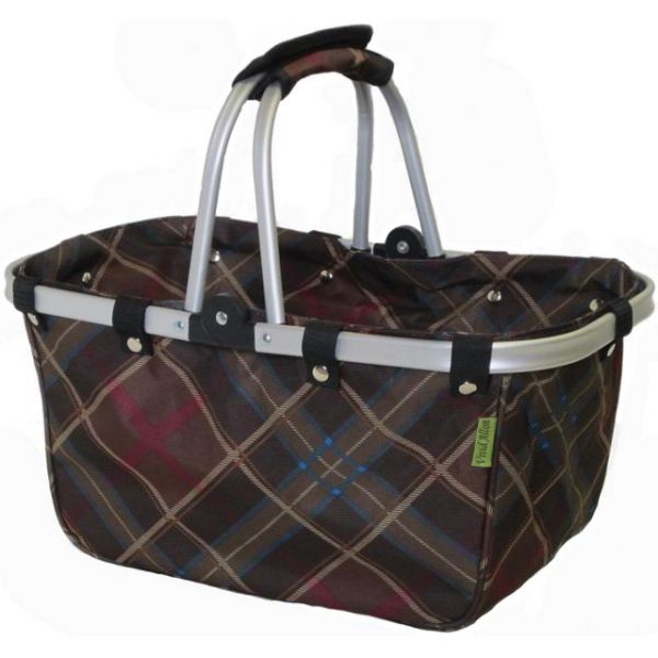 NOTM080553 JanetBasket Large Aluminum Frame Basket