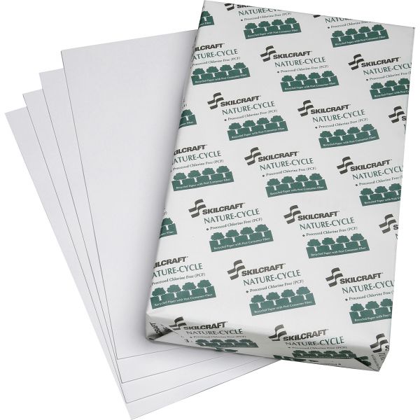NSN5038449 SKILCRAFT Recycled White Copy Paper