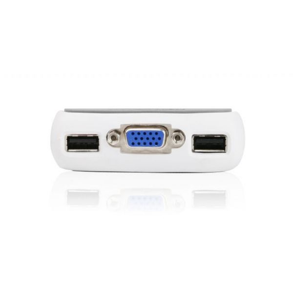 IOGGCS632U Iogear MiniView Micro USB Plus 2-Port KVM Switch
